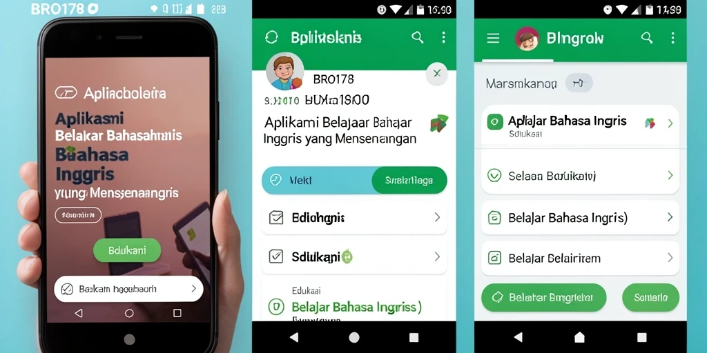 Tampilan antarmuka BRO178 yang interaktif dan mudah digunakan.
