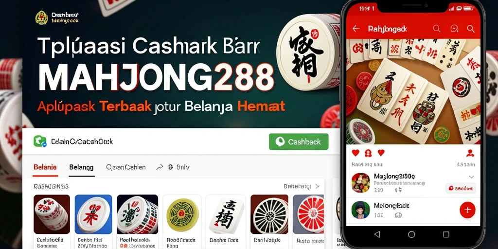 Tampilan antarmuka aplikasi MAHJONG288 yang user-friendly untuk mendapatkan cashback.