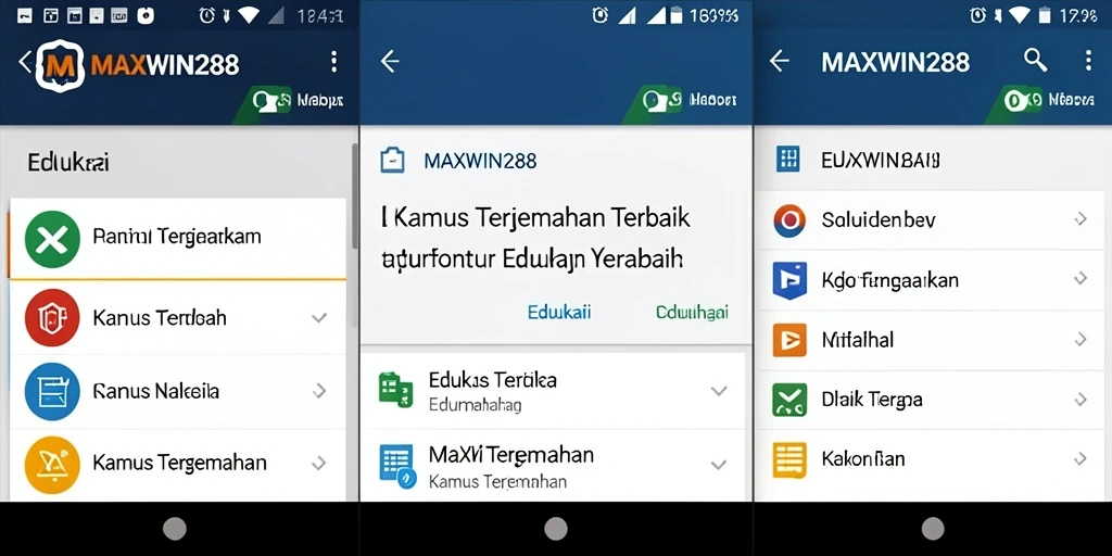 Tampilan antarmuka aplikasi MAXWIN288 yang sederhana dan mudah digunakan.
