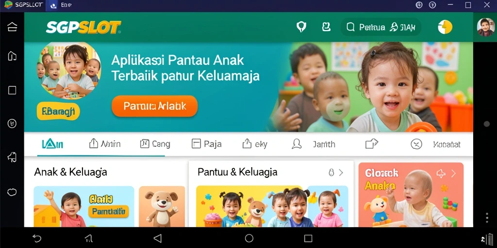 Screenshot tampilan antarmuka SGPSLOT yang mudah digunakan.