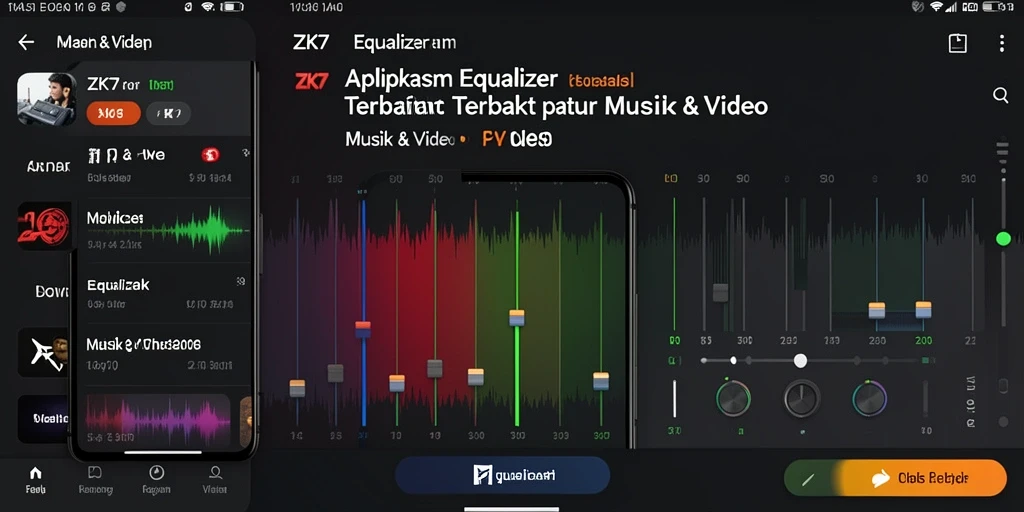 Tampilan antarmuka ZK7 yang menarik dan mudah digunakan.