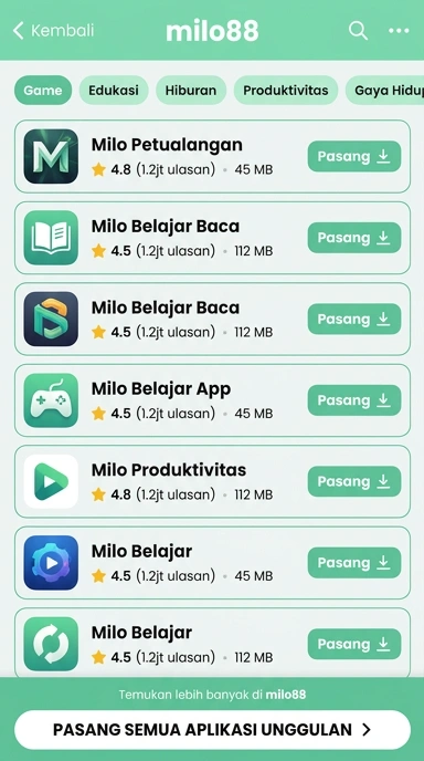 Temukan Aplikasi Populer di milo88 — Hub Unduhan Terbaik
